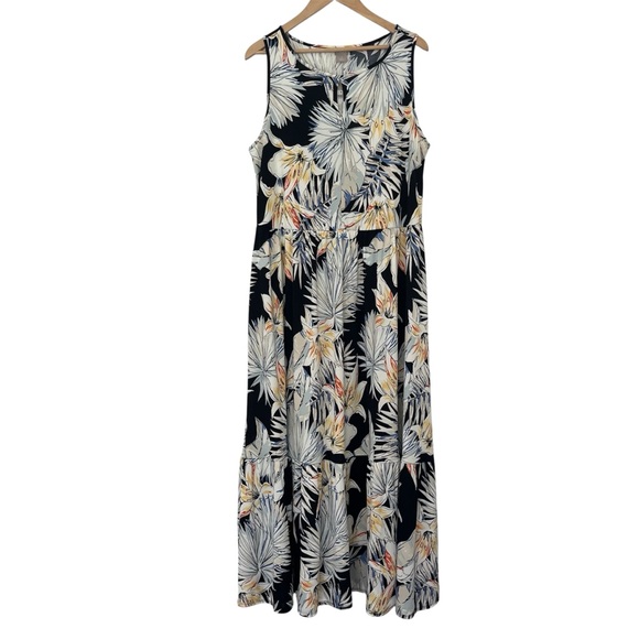 Chico's Dresses & Skirts - NWT Chico's Tropical Print Maxi Dress - Size 3 (US 16)